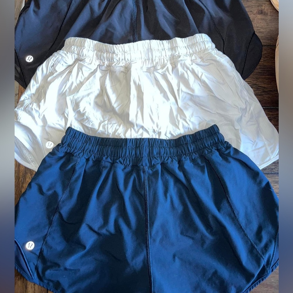Navy blue Lululemon shorts